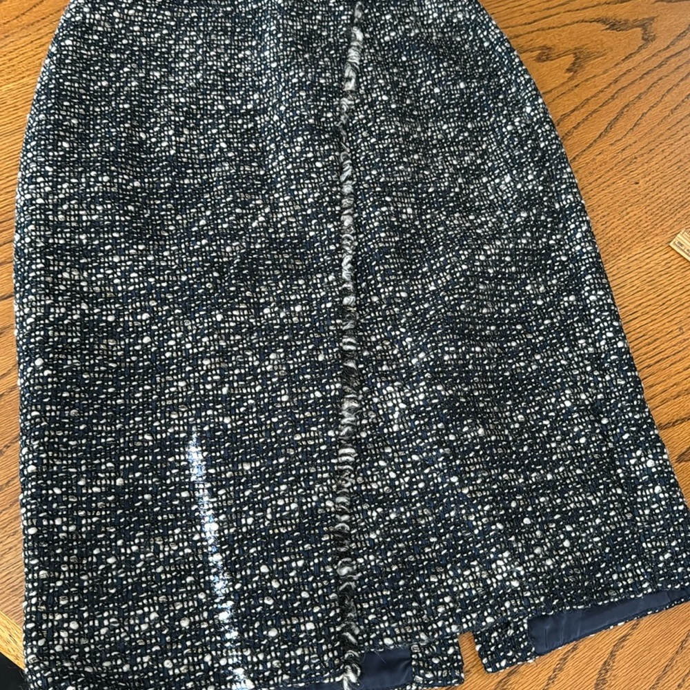 J crew tweed skirt